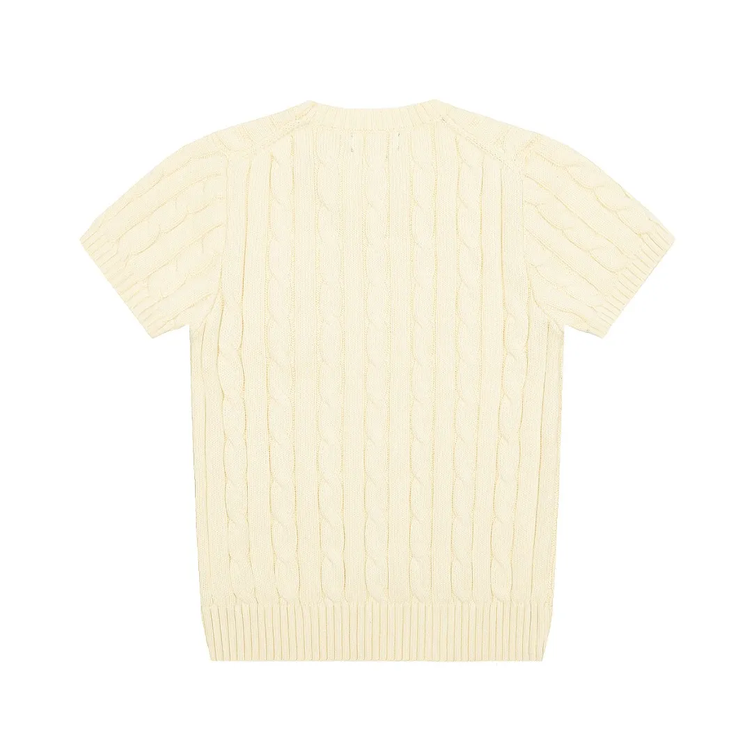P154 💰 "Top quality" Style number: DS222# (not off the shelves all year round) [Ralph Lauren round neck pocket style solid color pony embroidered logo knitted short sleeves] ✅Ralph Lauren Ralph Lauren classic basic pocket all-match style goddess knitted short sleeves for all seasons ✅Main supplier platform live broadcast Wholesale entity Replenish when out of stock Not off the shelf ✅ZP quality 1:1 version Scan the code to enter the GF website Counter quality ✅Details and quality are the only one in Guangzhou. Imported quality cotton yarn, focusing on high-end, cost-effective, good quality needless to say. ✅The version is restored to the original order. The maximum size can be worn up to 160 pounds. Loose, comfortable and stress-free. ✅The upper body is simple and easy to match. A must-have for goddess ootd. Good-looking clothes are never picky. A must-have in the goddess’ wardrobe. Size: S-XL. Color: White, almond, purple, orange, gray, yellow, black, khaki, pink, navy, rose, green. Chinese red olive green light blue white label light blue blue label